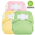 bumGenius 4.0 One-Size Stay Dry Cloth Diapers in Packages