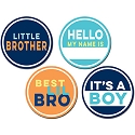 Sticky Bellies - Little Brother Stickers - 4pk